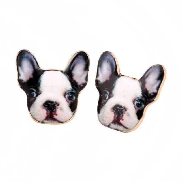 Ohrschmuck für Frenchy / Französische Bulldoggen Tier und Hunde Freunde