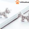 Ohrschmuck / Ohrring Hund / Welpe Silber oder Gold