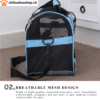 Tragbare Hund Katze Tragtasche Reisetasche Atmungsaktives Netz Kleine Hunde Katzen Hunde Haustiere Handtasche