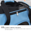 Tragbare Hund Katze Tragtasche Reisetasche Atmungsaktives Netz Kleine Hunde Katzen Hunde Haustiere Handtasche