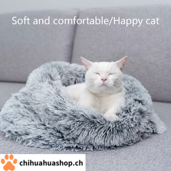 Hunde / Katzen Schlafsack, sehr schöne, weiche und gute Qualität, Bettchen Warmer geschlossener Schlafsack Im Herbst Winter Frühling Luxus High-End bequemes Schlafplätzchen 