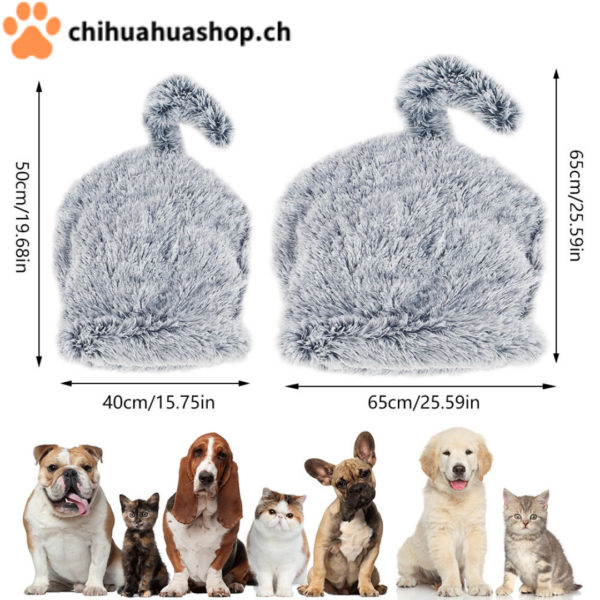 Hunde / Katzen Schlafsack, sehr schöne, weiche und gute Qualität, Bettchen Warmer geschlossener Schlafsack Im Herbst Winter Frühling Luxus High-End bequemes Schlafplätzchen 