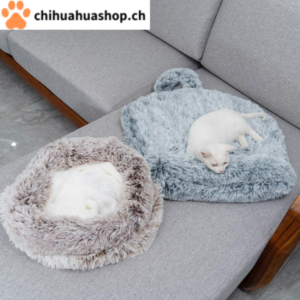 Hunde / Katzen Schlafsack, sehr schöne, weiche und gute Qualität, Bettchen Warmer geschlossener Schlafsack Im Herbst Winter Frühling Luxus High-End bequemes Schlafplätzchen 