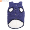 Warme Hundeweste / Jacke mit Fleecefütterung