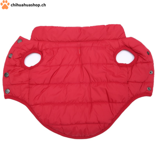 Warme Hundeweste / Jacke mit Fleecefütterung