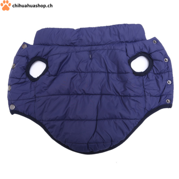 Warme Hundeweste / Jacke mit Fleecefütterung