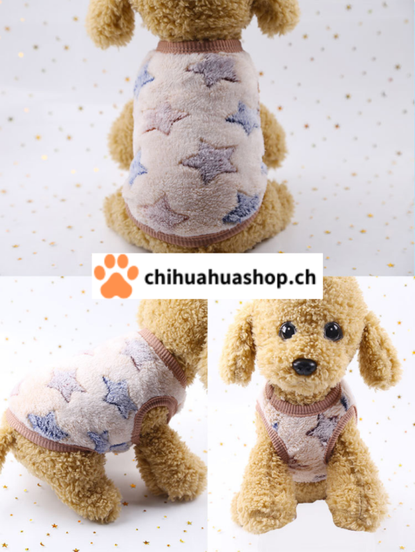 Hundekleidung Hundepullover Hundeweste Baumwollvlies Welpenkleidung Welpenwestenbekleidung XXS-XL