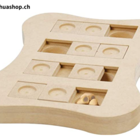 Intelligenzspiel / Beschäftigungsspiel für kleine Hunde und Katzen aus Holz